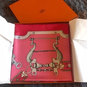 Hermès scarf “Mors et Gourmettes”
